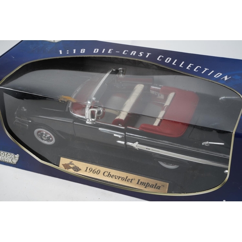 710 - A boxed Motor Max 1960 Chevrolet Impala collectors car, scale 1:18.