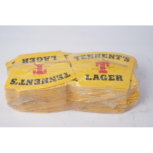 805 - A lot of NOS Tennent's Lager beer mats.