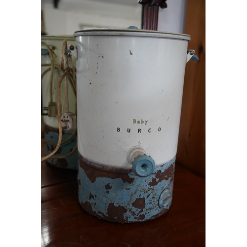 834 - A vintage Baby Burco water boiler, measuring 50cm in height.