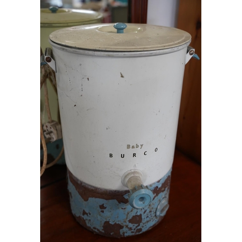 834 - A vintage Baby Burco water boiler, measuring 50cm in height.