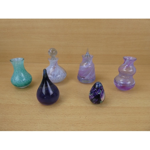 37 - A collection of Studio glass, to include pieces by Caithness & more.