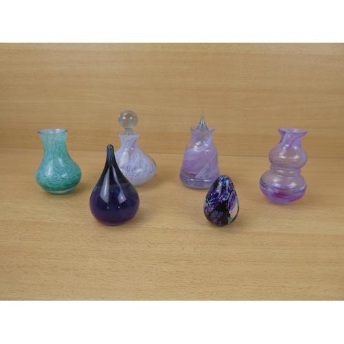 37 - A collection of Studio glass, to include pieces by Caithness & more.