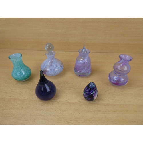 37 - A collection of Studio glass, to include pieces by Caithness & more.