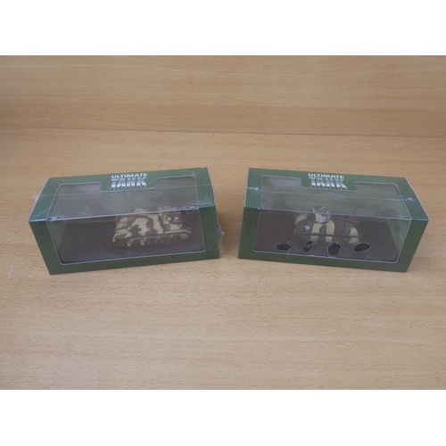 39 - Two cased Atlas Editions Collection diecast 'Ultimate Tank Collection' vehicles 'Jagdpanzer IV and S... 