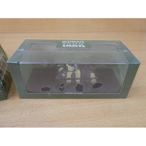 39 - Two cased Atlas Editions Collection diecast 'Ultimate Tank Collection' vehicles 'Jagdpanzer IV and S... 