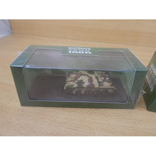 39 - Two cased Atlas Editions Collection diecast 'Ultimate Tank Collection' vehicles 'Jagdpanzer IV and S... 