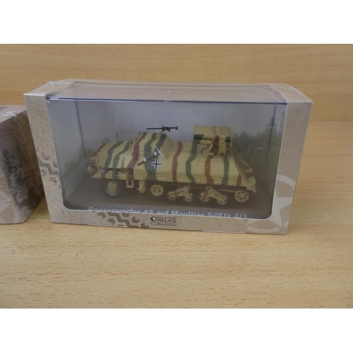 58 - Two cased Atlas Editions Collection diecast 'Ultimate Tank Collection' vehicles 'Ford M20 Armoured U... 