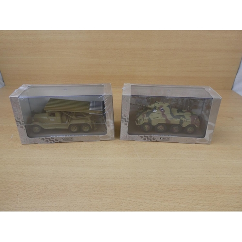 68 - Two cased Atlas Editions Collection diecast 'Ultimate Tank Collection' vehicles 'Z1S-6/BM-13 Katyush... 