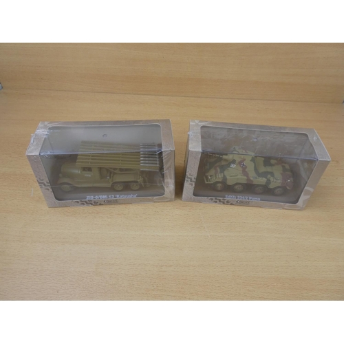 68 - Two cased Atlas Editions Collection diecast 'Ultimate Tank Collection' vehicles 'Z1S-6/BM-13 Katyush... 