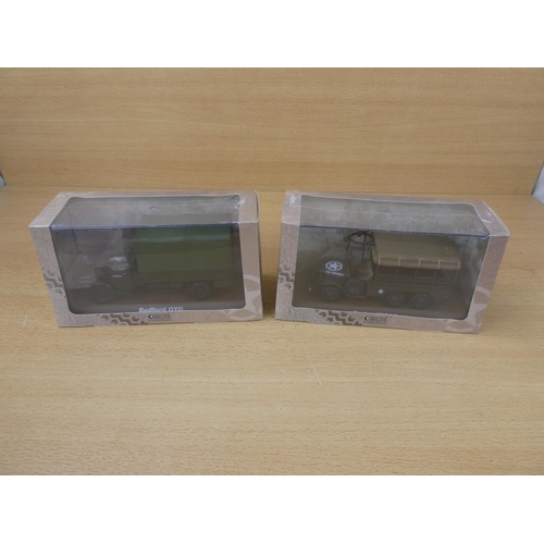 74 - Two cased Atlas Editions Collection diecast 'Ultimate Tank Collection' vehicles 'Bedford YD and Dodg... 