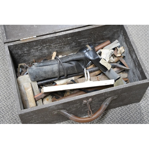 499 - A wood cased Proto Power tool set for fixing damaged cars.