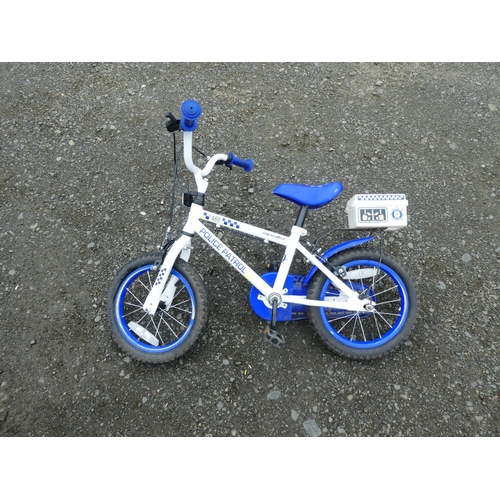 568 - An Apollo Police Patrol children's bike.