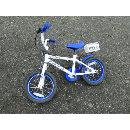 568 - An Apollo Police Patrol children's bike.