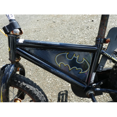 575 - A Batman children's bike.