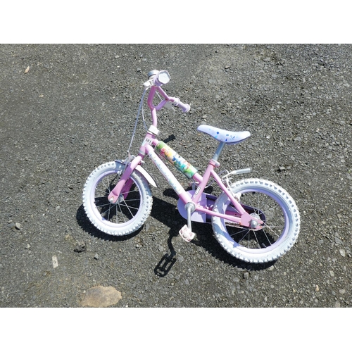 581 - A Disney themed children's bike.