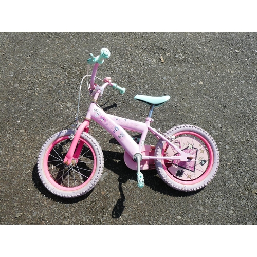 582 - An L.O.L Surprise Glitterati children's bike.