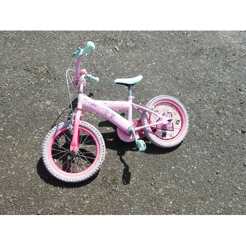 582 - An L.O.L Surprise Glitterati children's bike.