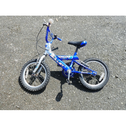 583 - A Secura Bullet children's bike.