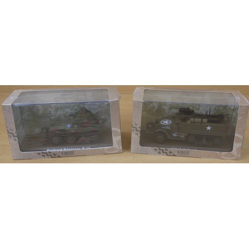 52 - Two cased Atlas Editions Collection diecast 'Ultimate Tank Collection' vehicles 'M3 Half-Track' and ... 