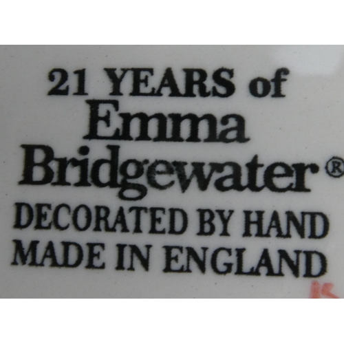 48 - A collection of '21 years of Emma Bridgewater' hand decorated plates.