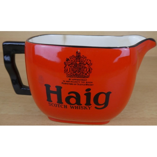 57 - A vintage Carlton Ware 'Haig Scotch Whisky' pub jug (a/f).