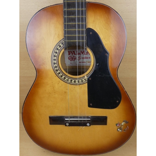 7 - A vintage Palma Acoustic Guitar, model 400F.