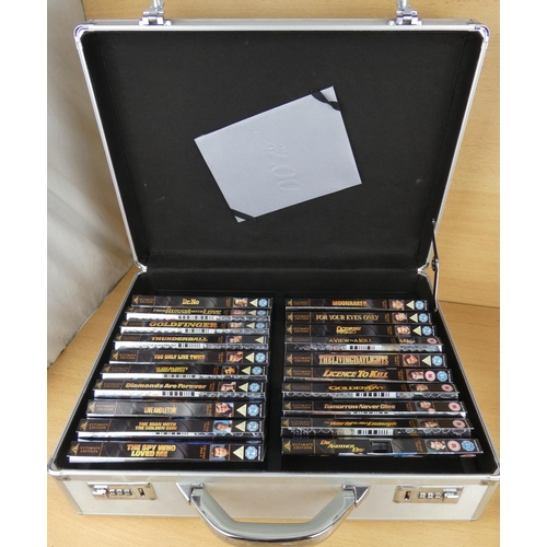 8 - A 007 metal cased James Bond 'Ultimate Edition' DVD box set, with certificate and collectors book