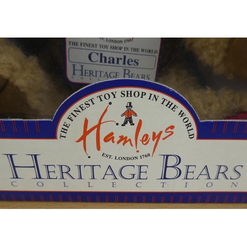 169 - A boxed Hamleys Heritage Bear Collection 'Charles'.