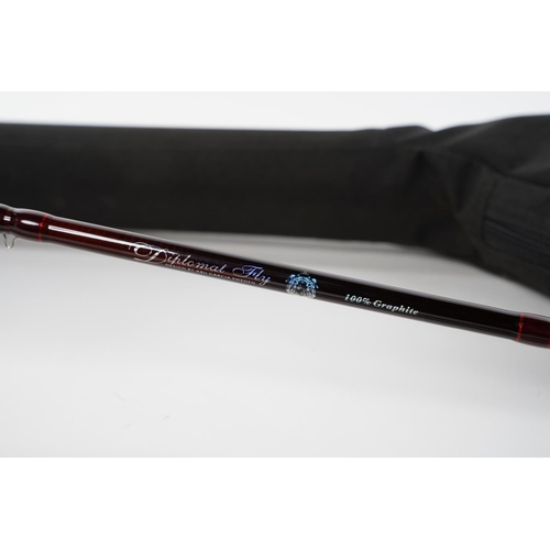 308 - A Abu Garcia cased travel Diplomai 78 fishing rod.