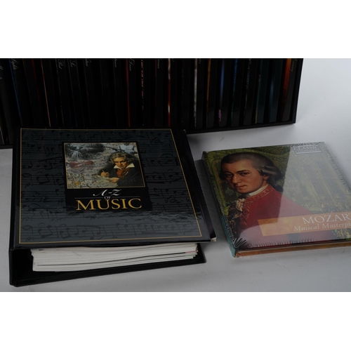 532 - Two presentation boxes of 'In Classical Mood' CD's and their booklets and more.