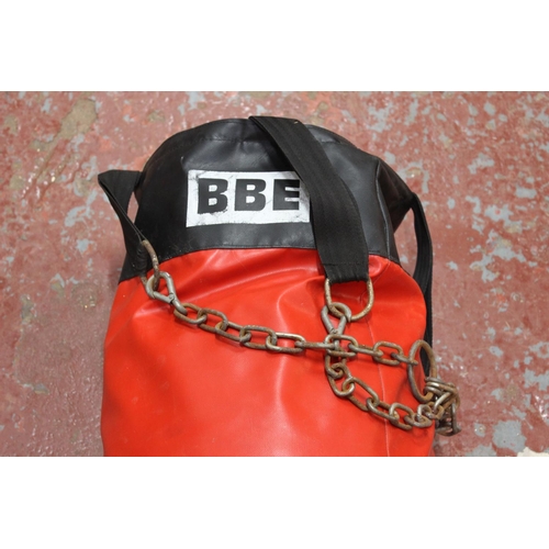 2 - A BBE punching bag.