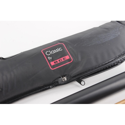 7 - A pool cue, Classic by BCE, with carry case.