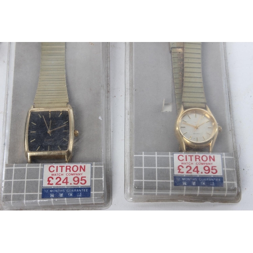 79 - An assortment of watches to include Citron, Timex, Sekonda and more.