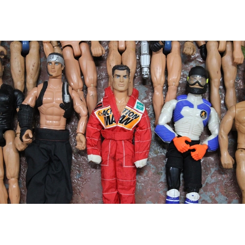 87 - A large assortment of vintage Action Men.