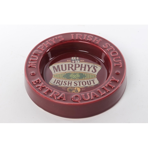 138 - A Murphys Irish Stout ashtray produced Castle Ceramics.