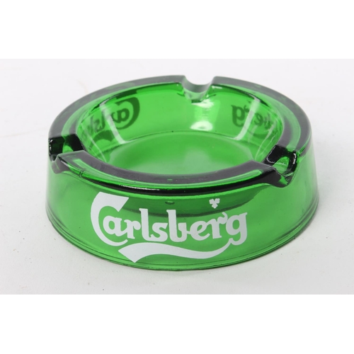 141 - A Carlsberg glass ashtray.