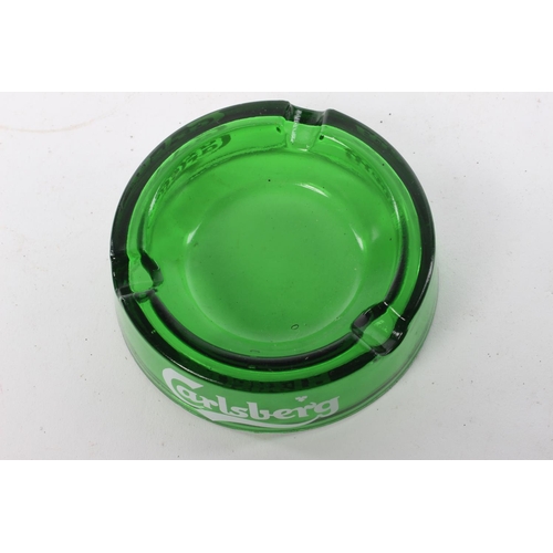 141 - A Carlsberg glass ashtray.