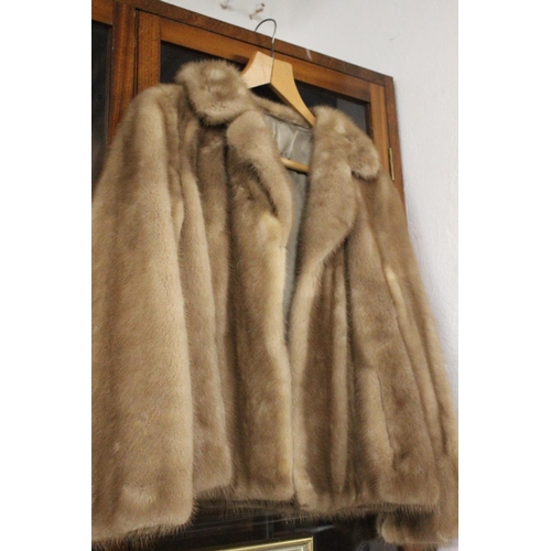 154 - A vintage Dasco fur coat.