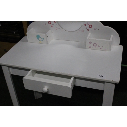 159 - A children's dressing table.