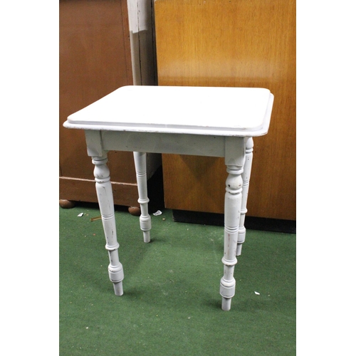 205 - An upcycled occasional table.