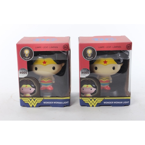 214 - Two boxed DC Wonder Women lights.