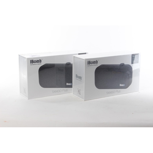 224 - Two Tango Plus model X850 bluetooth speakers.