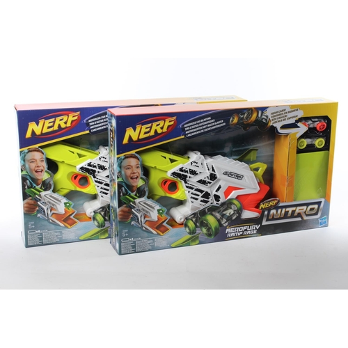 236 - Two boxed Nerf Nitro toy guns.