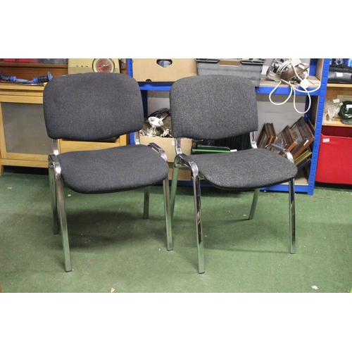 244 - 2 office chairs.