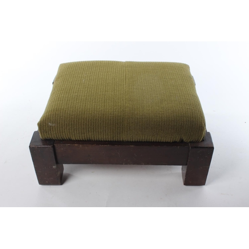 250 - A vintage handmade footstool.