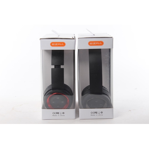 261 - Two pairs of Ezra Bluetooth headphones.