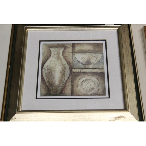 304 - An assortment of various framed prints.