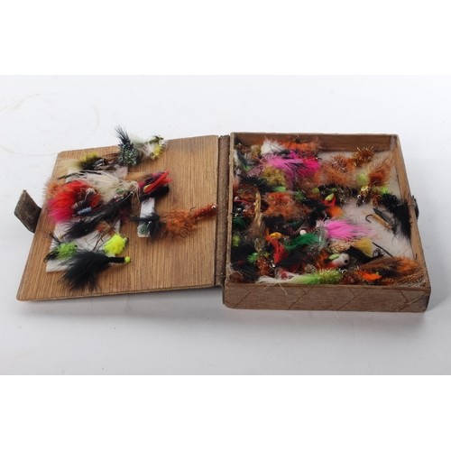 350 - A large assortment of fly fishing flies.