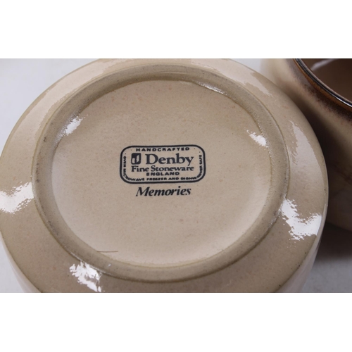 373 - A 12 piece Denby 'Memories' tea set.