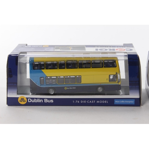 374 - 2 boxed Corgi model buses.